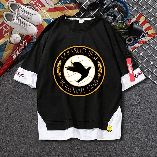 Inspired by Haikyuu Nekoma high school Hinata ShoYou T-shirt Cartoon 100% Polyester Anime Harajuku Graphic Kawaii T-shirt For Men's / Women's / Couple's
Inspired by Haikyuu Nekoma high school Hinata ShoYou T-shirt Cartoon 100% Polyester Anime Harajuku Graphic Kawaii T-shirt For Men's / Women's / Couple's