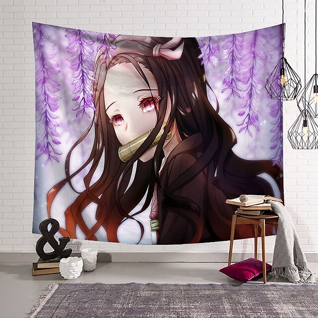 Demon Slayer Anime Wall Tapestry Art Decor Blanket Curtain Hanging Home Bedroom Living Room Decoration Polyester
Demon Slayer Anime Wall Tapestry Art Decor Blanket Curtain Hanging Home Bedroom Living Room Decoration Polyester