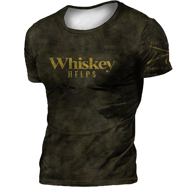 Men's T shirt 3D Print Graphic Letter Crew Neck Casual Daily Print Short Sleeve Tops Casual Vintage Classic Designer Black
Men's T shirt 3D Print Graphic Letter Crew Neck Casual Daily Print Short Sleeve Tops Casual Vintage Classic Designer Black