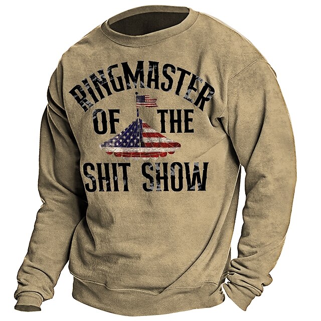 Men's Sweatshirt Pullover Graphic Letter Print Sports Outdoor Casual Daily 3D Print Basic Casual Western Aztec Hoodies Sweatshirts Brown
Men's Sweatshirt Pullover Graphic Letter Print Sports Outdoor Casual Daily 3D Print Basic Casual Western Aztec Hoodies Sweatshirts Brown