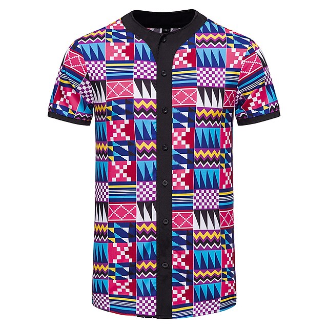 Men's Shirt Print Graphic Plus Size V Neck Daily Short Sleeve Tops Fashion Purple
Men's Shirt Print Graphic Plus Size V Neck Daily Short Sleeve Tops Fashion Purple