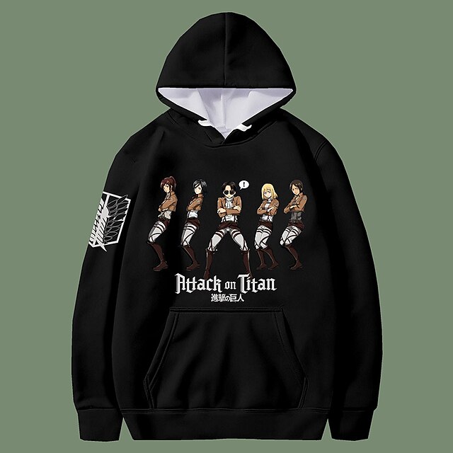Inspired by Attack on Titan levi ackerman Hoodie Anime 100% Polyester Anime Harajuku Graphic Kawaii Hoodie For Men's / Women's / Couple's
Inspired by Attack on Titan levi ackerman Hoodie Anime 100% Polyester Anime Harajuku Graphic Kawaii Hoodie For Men's / Women's / Couple's