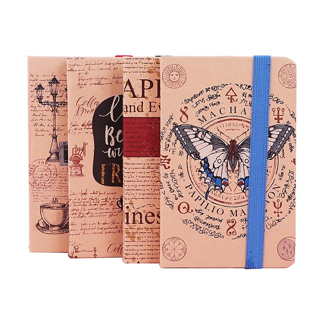 4 pcs Notebook Ruled A5 5.8×8.3 Inch A6 4.1×5.8 Inch Retro Paper SoftCover Portable 200 Pages Notebook for School Office
4 pcs Notebook Ruled A5 5.8×8.3 Inch A6 4.1×5.8 Inch Retro Paper SoftCover Portable 200 Pages Notebook for School Office