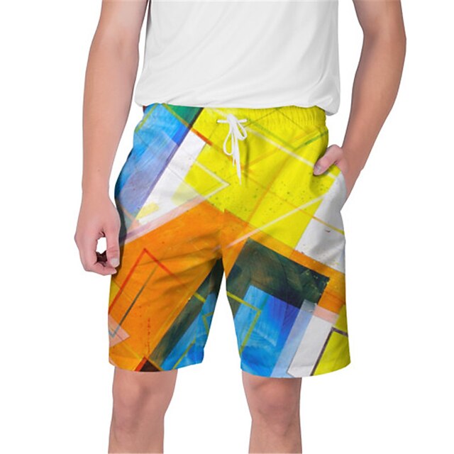 Men's Streetwear Hawaiian Shorts Beach Shorts 3D Print Elastic Drawstring Design Short Pants Casual Daily Graphic Color Block Breathable Soft Mid Waist Black / Red Rainbow Red Yellow S M L XL XXL
Men's Streetwear Hawaiian Shorts Beach Shorts 3D Print Elastic Drawstring Design Short Pants Casual Daily Graphic Color Block Breathable Soft Mid Waist Black / Red Rainbow Red Yellow S M L XL XXL