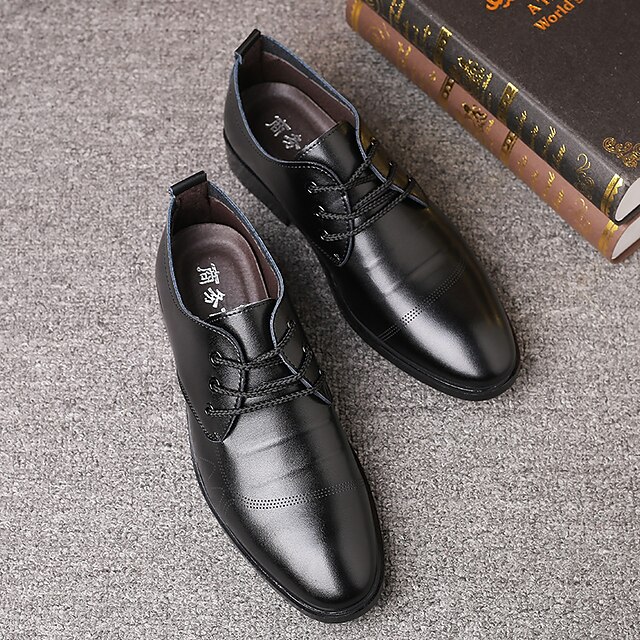 Men's Oxfords Classic British Daily Office Career PU Booties / Ankle Boots Black Fall Spring
Men's Oxfords Classic British Daily Office Career PU Booties / Ankle Boots Black Fall Spring