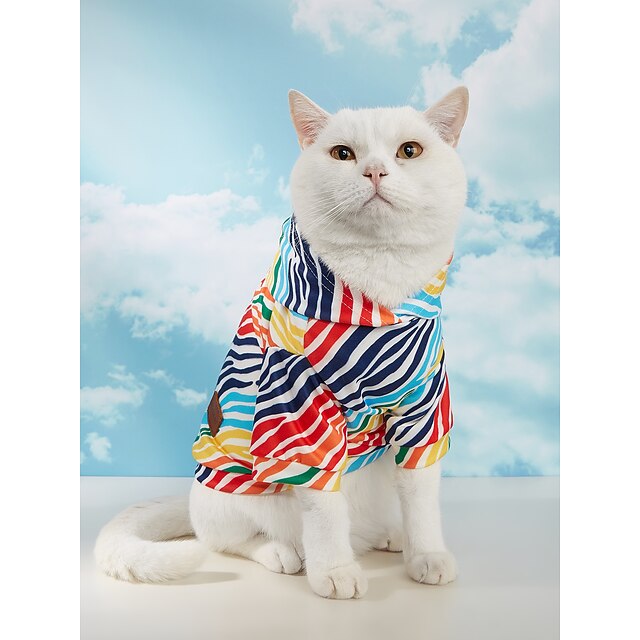 Dog Cat Sweatshirt Rainbow Casual / Sporty Casual / Daily Dog Clothes Puppy Clothes Dog Outfits Soft colourful Costume for Girl and Boy Dog Polyster XS S M L XL
Dog Cat Sweatshirt Rainbow Casual / Sporty Casual / Daily Dog Clothes Puppy Clothes Dog Outfits Soft colourful Costume for Girl and Boy Dog Polyster XS S M L XL