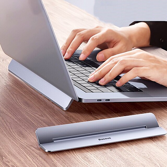 Baseus Laptop Stand for MacBook Air Pro Adjustable Aluminum Laptop Riser Foldable Portable Notebook Stand for 11/13/17 Inch
Baseus Laptop Stand for MacBook Air Pro Adjustable Aluminum Laptop Riser Foldable Portable Notebook Stand for 11/13/17 Inch