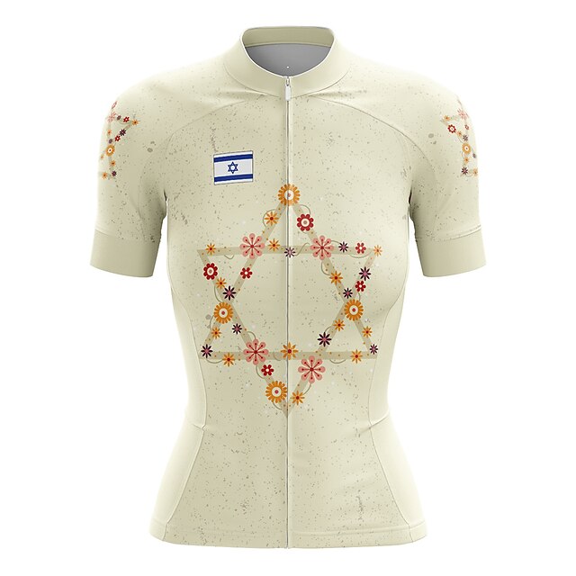 21Grams Women's Short Sleeve Cycling Jersey Summer Spandex Yellow Stars Bike Top Mountain Bike MTB Road Bike Cycling Quick Dry Moisture Wicking Sports Clothing Apparel / Stretchy / Athleisure
21Grams Women's Short Sleeve Cycling Jersey Summer Spandex Yellow Stars Bike Top Mountain Bike MTB Road Bike Cycling Quick Dry Moisture Wicking Sports Clothing Apparel / Stretchy / Athleisure