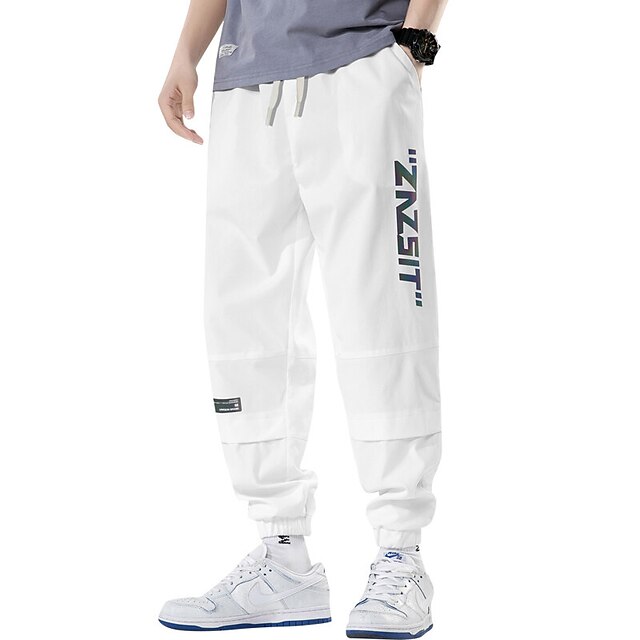 Men's Fashion Sweatpants Cropped Pants Ankle-Length Pants Letter Mid Waist Blue White Black M L XL XXL 3XL
Men's Fashion Sweatpants Cropped Pants Ankle-Length Pants Letter Mid Waist Blue White Black M L XL XXL 3XL