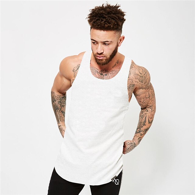 Men's Tank Top Vest Undershirt Solid Colored Crew Neck Turtleneck Home Daily Long Sleeve Tops Cotton Simple Fashion Comfortable Wine White Black / Sports / Sleeveless
Men's Tank Top Vest Undershirt Solid Colored Crew Neck Turtleneck Home Daily Long Sleeve Tops Cotton Simple Fashion Comfortable Wine White Black / Sports / Sleeveless