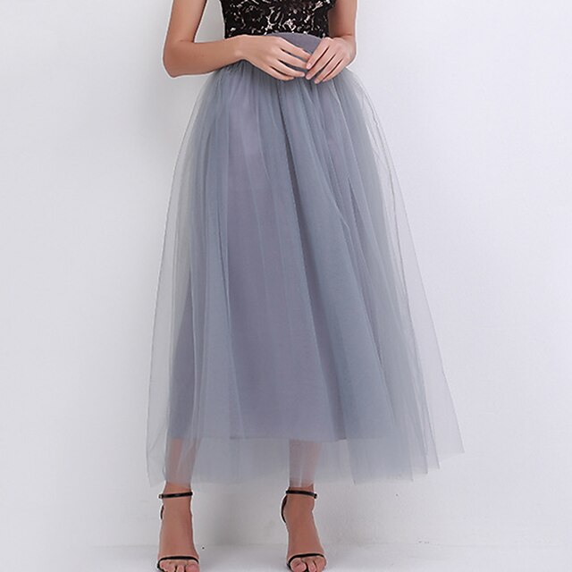 Women's Fashion Long Skirts Vacation Casual / Daily Solid Colored Layered Green White Black One-Size
Women's Fashion Long Skirts Vacation Casual / Daily Solid Colored Layered Green White Black One-Size