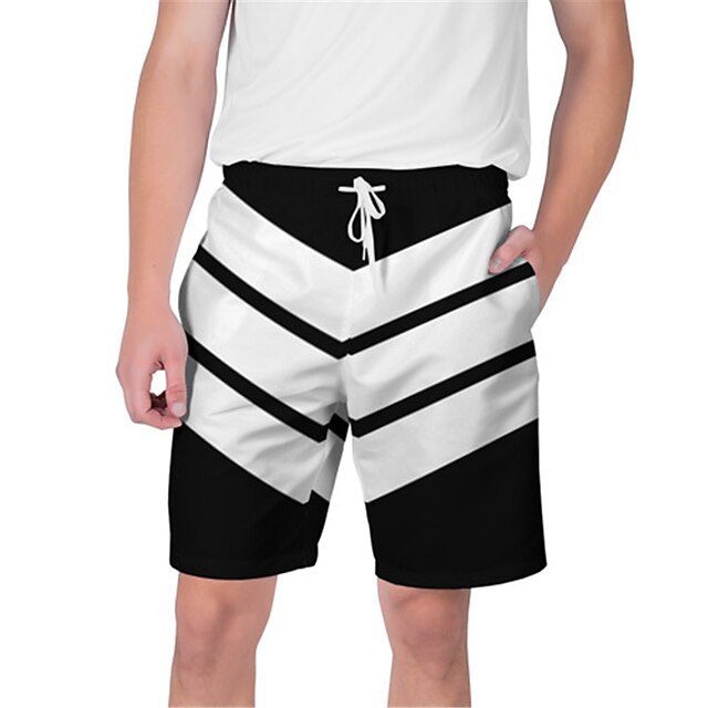 Men's Streetwear Hawaiian Shorts Beach Shorts 3D Print Elastic Drawstring Design Short Pants Casual Daily Graphic Color Block Breathable Soft Mid Waist Black / White Blue White Light gray S M L XL XXL
Men's Streetwear Hawaiian Shorts Beach Shorts 3D Print Elastic Drawstring Design Short Pants Casual Daily Graphic Color Block Breathable Soft Mid Waist Black / White Blue White Light gray S M L XL XXL