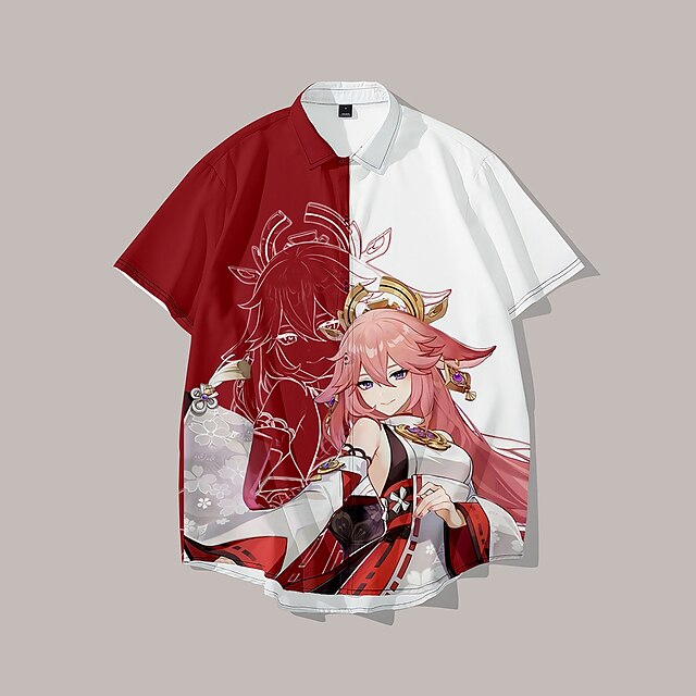 Inspired by Genshin Impact Yae Miko Cartoon Manga Terylene Anime Harajuku Graphic Kawaii Top For Men's
Inspired by Genshin Impact Yae Miko Cartoon Manga Terylene Anime Harajuku Graphic Kawaii Top For Men's