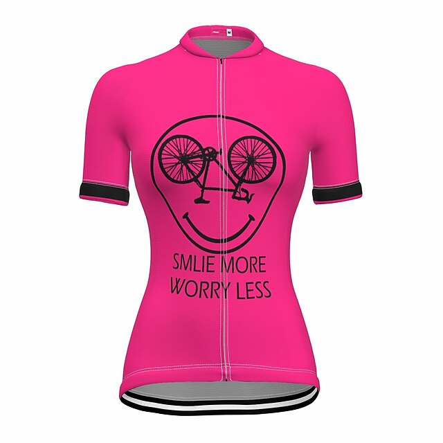 21Grams Women's Short Sleeve Cycling Jersey Summer Spandex Yellow Rose Red Bike Top Mountain Bike MTB Road Bike Cycling Quick Dry Moisture Wicking Sports Clothing Apparel / Stretchy / Athleisure
21Grams Women's Short Sleeve Cycling Jersey Summer Spandex Yellow Rose Red Bike Top Mountain Bike MTB Road Bike Cycling Quick Dry Moisture Wicking Sports Clothing Apparel / Stretchy / Athleisure