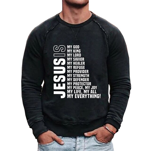 Men's Sweatshirt Pullover Graphic Letter Print Sports Outdoor Casual Daily Hot Stamping Basic Casual Hoodies Sweatshirts White Black
Men's Sweatshirt Pullover Graphic Letter Print Sports Outdoor Casual Daily Hot Stamping Basic Casual Hoodies Sweatshirts White Black