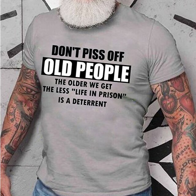 Men's T shirt Hot Stamping Graphic Letter Crew Neck Casual Daily Print Short Sleeve Tops Lightweight Fashion Big and Tall Sports Gray
Men's T shirt Hot Stamping Graphic Letter Crew Neck Casual Daily Print Short Sleeve Tops Lightweight Fashion Big and Tall Sports Gray