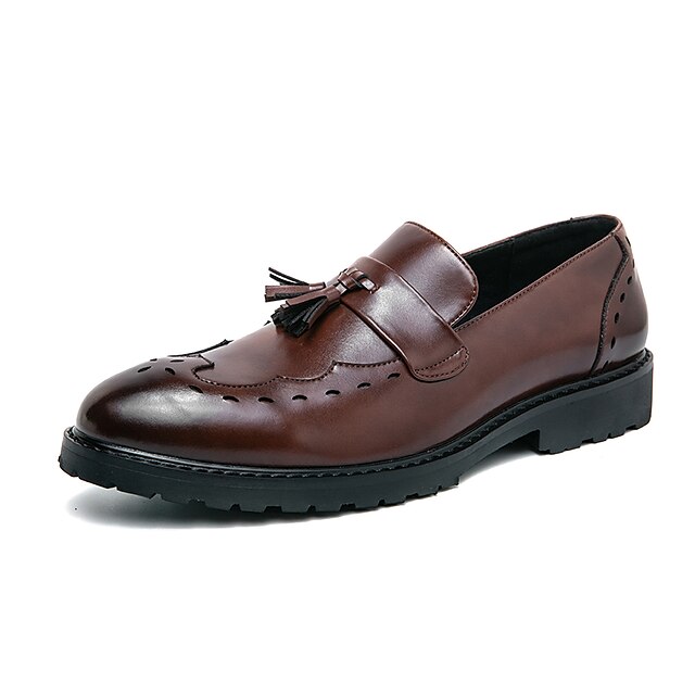 Men's Loafers Slip-Ons Business Casual Classic Daily Faux Leather Black Brown Spring / Tassel
Men's Loafers Slip-Ons Business Casual Classic Daily Faux Leather Black Brown Spring / Tassel