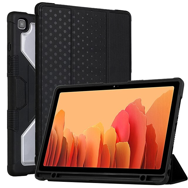 Tablet Case Cover For Samsung Galaxy Tab A7 Shockproof with Stand Solid Colored PU Leather TPU
Tablet Case Cover For Samsung Galaxy Tab A7 Shockproof with Stand Solid Colored PU Leather TPU
