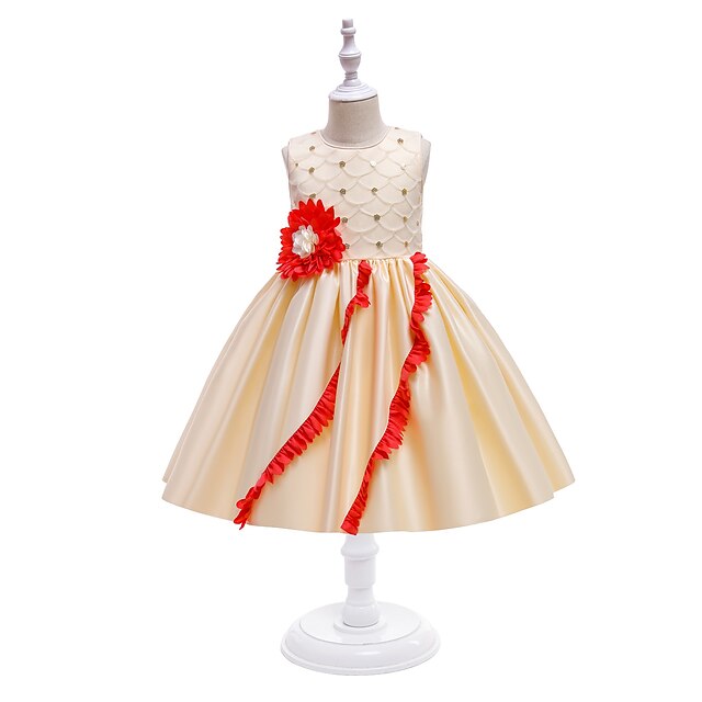 Kids Little Girls' Dress Flower Skater Dress Party Daily Sequins Green Blue Red Knee-length Sleeveless Elegant Cute Dresses Children's Day Spring Summer Slim 3-10 Years
Kids Little Girls' Dress Flower Skater Dress Party Daily Sequins Green Blue Red Knee-length Sleeveless Elegant Cute Dresses Children's Day Spring Summer Slim 3-10 Years