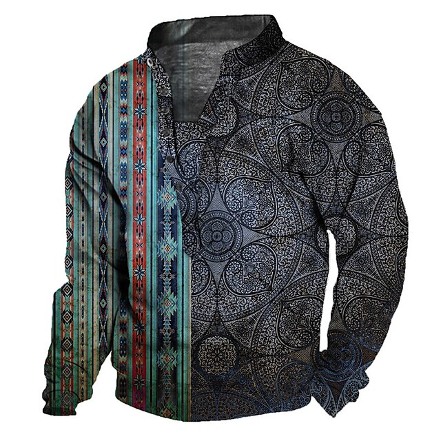 Men's Unisex Sweatshirt Pullover Bohemian Style Graphic Prints Print Casual Daily Sports 3D Print Casual Vintage Hoodies Sweatshirts Long Sleeve Dark Gray Brown
Men's Unisex Sweatshirt Pullover Bohemian Style Graphic Prints Print Casual Daily Sports 3D Print Casual Vintage Hoodies Sweatshirts Long Sleeve Dark Gray Brown