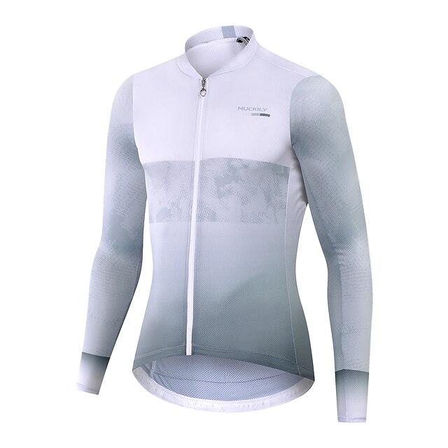 Nuckily Women's Long Sleeve Cycling Jersey Spandex Grey Gradient Bike Top Mountain Bike MTB Road Bike Cycling Quick Dry Moisture Wicking Sports Clothing Apparel / Stretchy / Athleisure
Nuckily Women's Long Sleeve Cycling Jersey Spandex Grey Gradient Bike Top Mountain Bike MTB Road Bike Cycling Quick Dry Moisture Wicking Sports Clothing Apparel / Stretchy / Athleisure
