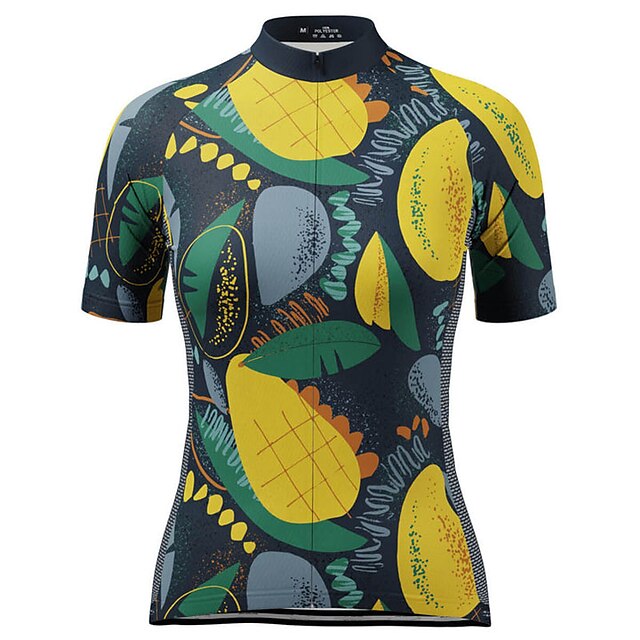 21Grams Women's Short Sleeve Cycling Jersey Summer Spandex Navy Blue Fruit Bike Top Mountain Bike MTB Road Bike Cycling Quick Dry Moisture Wicking Sports Clothing Apparel / Stretchy / Athleisure
21Grams Women's Short Sleeve Cycling Jersey Summer Spandex Navy Blue Fruit Bike Top Mountain Bike MTB Road Bike Cycling Quick Dry Moisture Wicking Sports Clothing Apparel / Stretchy / Athleisure