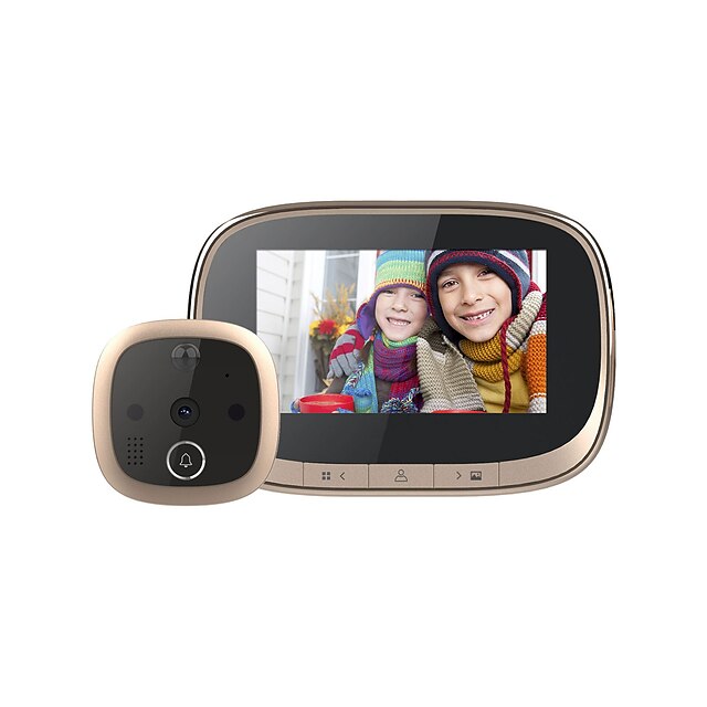 ESCAM C81 Wireless 2.4GHz Photographed 4.3 inch Ding dong 720 Pixel One to One video doorphone
ESCAM C81 Wireless 2.4GHz Photographed 4.3 inch Ding dong 720 Pixel One to One video doorphone
