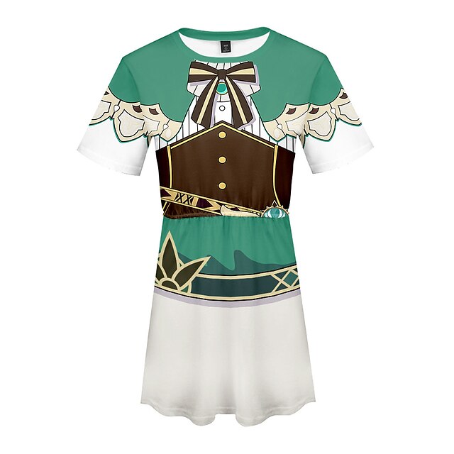 Inspired by Genshin Impact Venti Dress Cartoon 100% Polyester Anime Harajuku Graphic Kawaii Dress For Women's
Inspired by Genshin Impact Venti Dress Cartoon 100% Polyester Anime Harajuku Graphic Kawaii Dress For Women's