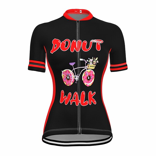 21Grams Women's Short Sleeve Cycling Jersey Summer Spandex Black Bike Top Mountain Bike MTB Road Bike Cycling Quick Dry Moisture Wicking Sports Clothing Apparel / Stretchy / Athleisure
21Grams Women's Short Sleeve Cycling Jersey Summer Spandex Black Bike Top Mountain Bike MTB Road Bike Cycling Quick Dry Moisture Wicking Sports Clothing Apparel / Stretchy / Athleisure
