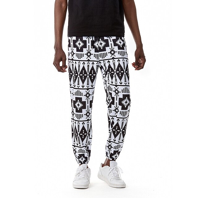 Men's Ethnic Style Fashion Jogger Trousers 3D Print Elastic Waist Pants Casual Daily Micro-elastic Flower / Floral Graphic Prints Comfort Soft Mid Waist Blue White Red S M L XL XXL
Men's Ethnic Style Fashion Jogger Trousers 3D Print Elastic Waist Pants Casual Daily Micro-elastic Flower / Floral Graphic Prints Comfort Soft Mid Waist Blue White Red S M L XL XXL