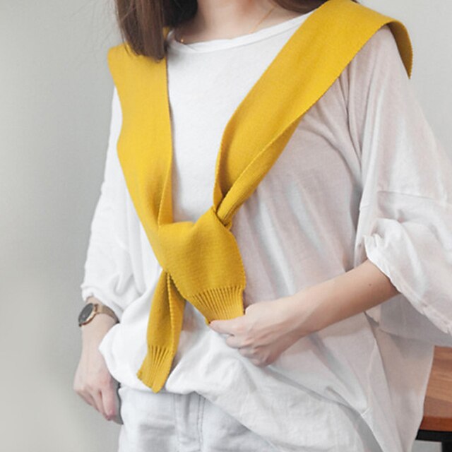 Women's Shrug Lace up Knitted Pure Color Stylish Elegant Casual Sleeveless Sweater Cardigans V Neck Spring Summer Green Blue White
Women's Shrug Lace up Knitted Pure Color Stylish Elegant Casual Sleeveless Sweater Cardigans V Neck Spring Summer Green Blue White