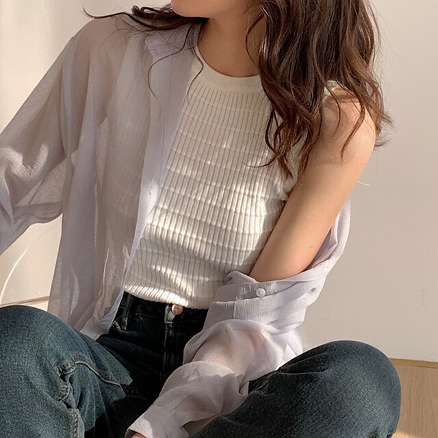 Women's Vest Knitted Pure Color Stylish Casual Soft Sleeveless Sweater Cardigans Crew Neck Spring Summer Green White Black
Women's Vest Knitted Pure Color Stylish Casual Soft Sleeveless Sweater Cardigans Crew Neck Spring Summer Green White Black