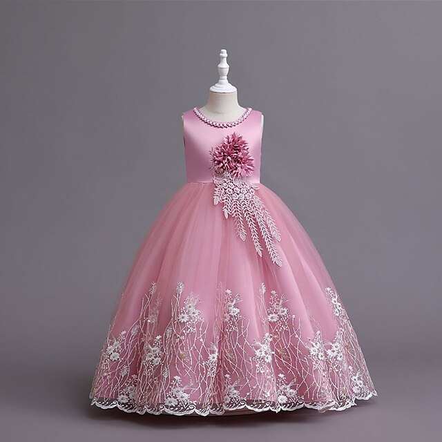 Kids Little Girls' Dress Flower Tulle Dress Special Occasion Performance Beaded Patchwork White Wine Dusty Rose Maxi Sleeveless Elegant Princess Dresses Children's Day Spring Summer Slim 3-12 Years
Kids Little Girls' Dress Flower Tulle Dress Special Occasion Performance Beaded Patchwork White Wine Dusty Rose Maxi Sleeveless Elegant Princess Dresses Children's Day Spring Summer Slim 3-12 Years