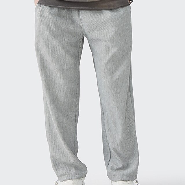 Men's Fashion Casual / Sporty Straight Chinos Track Pants Pocket Ankle-Length Pants Casual Daily Micro-elastic Solid Color Breathable Outdoor Mid Waist White Black Grey S M L XL
Men's Fashion Casual / Sporty Straight Chinos Track Pants Pocket Ankle-Length Pants Casual Daily Micro-elastic Solid Color Breathable Outdoor Mid Waist White Black Grey S M L XL