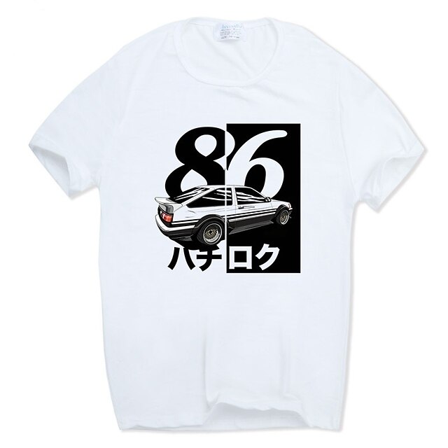 Inspired by Initial D Takumi Fujiwara T-shirt Cartoon 100% Polyester Anime Harajuku Graphic Kawaii T-shirt For Men's / Women's / Couple's
Inspired by Initial D Takumi Fujiwara T-shirt Cartoon 100% Polyester Anime Harajuku Graphic Kawaii T-shirt For Men's / Women's / Couple's