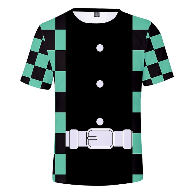 Inspired by Demon Slayer: Kimetsu no Yaiba Kamado Tanjiro T-shirt Cartoon 100% Polyester Anime Harajuku Graphic Kawaii T-shirt For Men's / Women's / Couple's
Inspired by Demon Slayer: Kimetsu no Yaiba Kamado Tanjiro T-shirt Cartoon 100% Polyester Anime Harajuku Graphic Kawaii T-shirt For Men's / Women's / Couple's