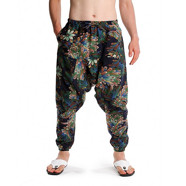 Men's Casual Boho Harem Jogger Sweatpants Drawstring Elastic Waist Pants Daily Yoga Graphic Prints Mid Waist Loose Black Green S M L XL XXL
Men's Casual Boho Harem Jogger Sweatpants Drawstring Elastic Waist Pants Daily Yoga Graphic Prints Mid Waist Loose Black Green S M L XL XXL