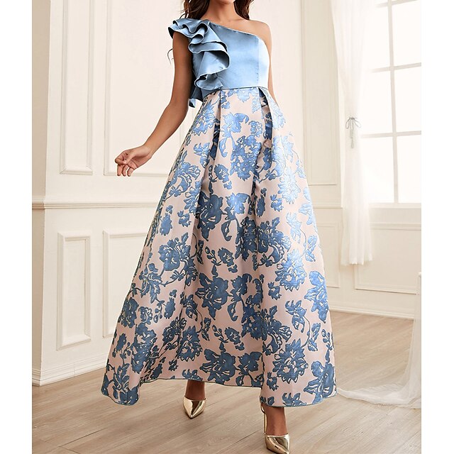 Women's A Line Dress Maxi long Dress Red Light Blue Sleeveless Floral Print Print Spring Summer cold shoulder Elegant Luxurious Elegant Mesh S M L XL / Party Dress / 3D Print
Women's A Line Dress Maxi long Dress Red Light Blue Sleeveless Floral Print Print Spring Summer cold shoulder Elegant Luxurious Elegant Mesh S M L XL / Party Dress / 3D Print