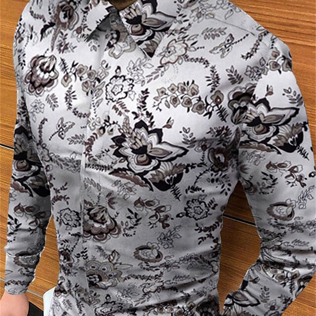 Men's Shirt 3D Print Graphic Prints Turndown Street Casual 3D Button-Down Long Sleeve Tops Casual Fashion Breathable Comfortable Black / White
Men's Shirt 3D Print Graphic Prints Turndown Street Casual 3D Button-Down Long Sleeve Tops Casual Fashion Breathable Comfortable Black / White