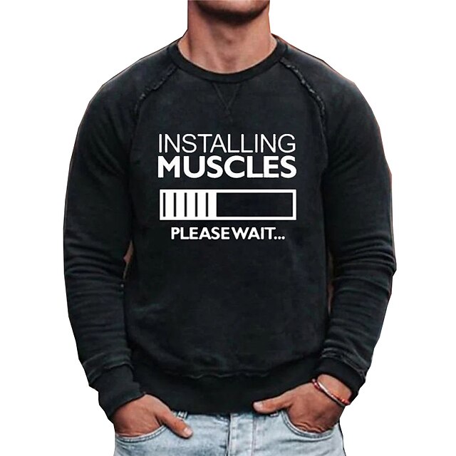 Men's Sweatshirt Pullover Graphic Letter Print Sports Outdoor Casual Daily Hot Stamping Basic Casual Hoodies Sweatshirts Blue White Black
Men's Sweatshirt Pullover Graphic Letter Print Sports Outdoor Casual Daily Hot Stamping Basic Casual Hoodies Sweatshirts Blue White Black