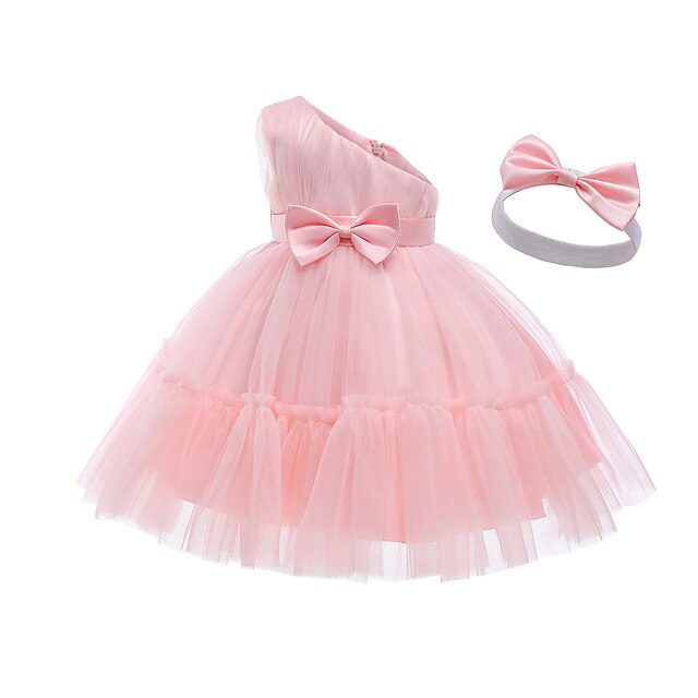 Toddler Little Girls' Dress Solid Colored Tulle Dress Party Birthday Daily Mesh Bow Pink Light Green Knee-length Sleeveless Elegant Cute Sweet Dresses Children's Day Spring Summer Slim 1-3 Years
Toddler Little Girls' Dress Solid Colored Tulle Dress Party Birthday Daily Mesh Bow Pink Light Green Knee-length Sleeveless Elegant Cute Sweet Dresses Children's Day Spring Summer Slim 1-3 Years