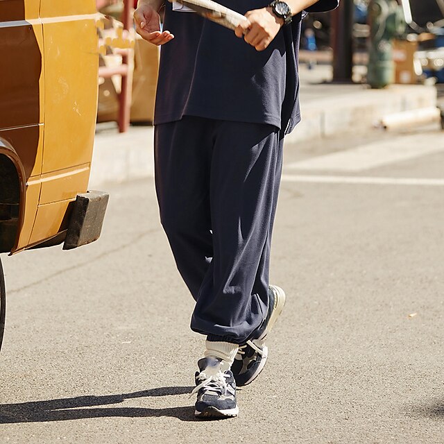 Men's Stylish Casual Sweatpants Elastic Drawstring Design Pants Sports Outdoor Daily Micro-elastic Solid Color Comfort Breathable Mid Waist Blue Black Grey S M L XL
Men's Stylish Casual Sweatpants Elastic Drawstring Design Pants Sports Outdoor Daily Micro-elastic Solid Color Comfort Breathable Mid Waist Blue Black Grey S M L XL