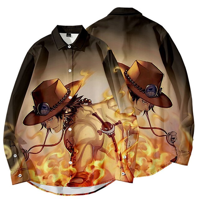 Inspired by One Piece Monkey D. Luffy Portgas D. Ace Cartoon Manga Terylene Anime Harajuku Graphic Kawaii Top For Men's
Inspired by One Piece Monkey D. Luffy Portgas D. Ace Cartoon Manga Terylene Anime Harajuku Graphic Kawaii Top For Men's
