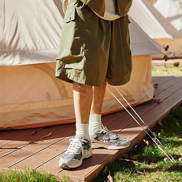 Men's Stylish Casual / Sporty Cargo Shorts Multiple Pockets Elastic Drawstring Design Knee Length Pants Sports Outdoor Daily Micro-elastic Solid Color Comfort Breathable Mid Waist ArmyGreen Black S M
Men's Stylish Casual / Sporty Cargo Shorts Multiple Pockets Elastic Drawstring Design Knee Length Pants Sports Outdoor Daily Micro-elastic Solid Color Comfort Breathable Mid Waist ArmyGreen Black S M