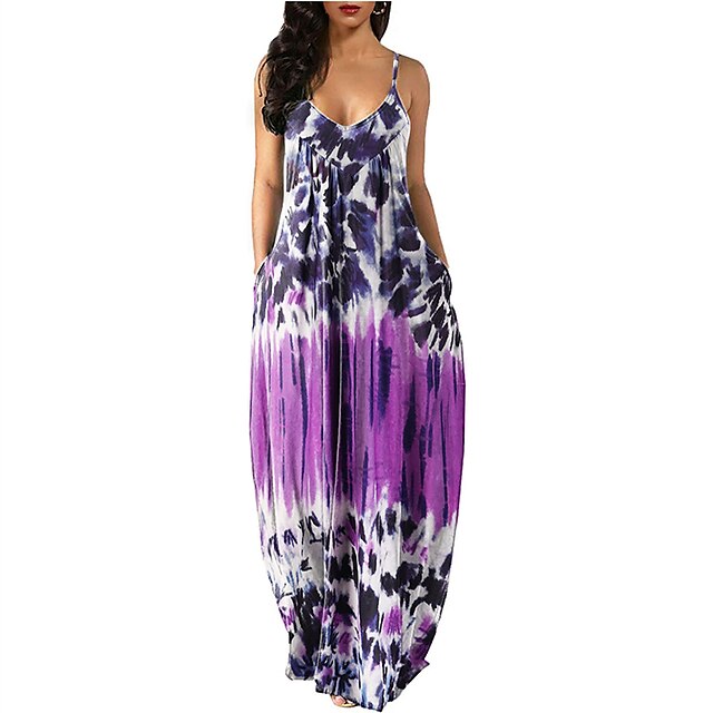 Women's A Line Dress Maxi long Dress Green Blue Purple Light Blue Sleeveless Color Block Tie Dye Backless Pocket Cold Shoulder Spring Summer V Neck Stylish Casual Vintage 2022 S M L XL XXL
Women's A Line Dress Maxi long Dress Green Blue Purple Light Blue Sleeveless Color Block Tie Dye Backless Pocket Cold Shoulder Spring Summer V Neck Stylish Casual Vintage 2022 S M L XL XXL