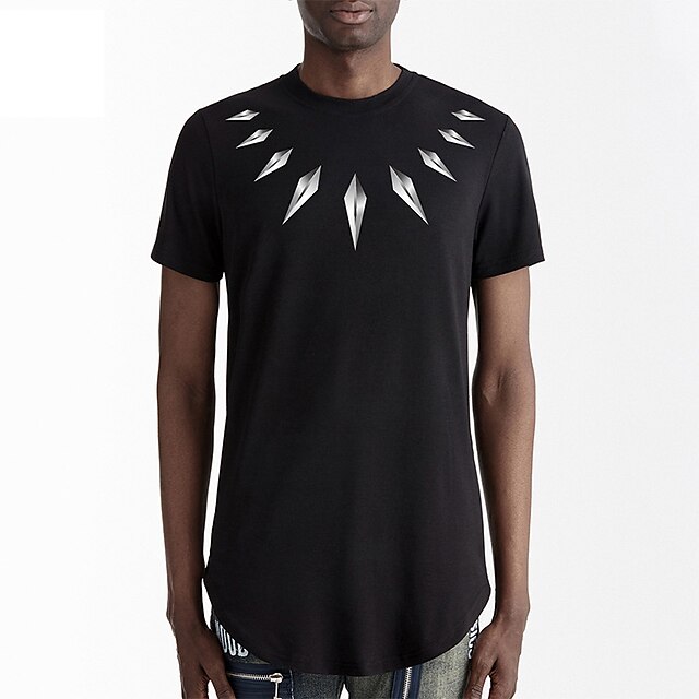 Men's T shirt Hot Stamping Symbol Round Neck Casual Daily Print Short Sleeve Tops Lightweight Casual Fashion Breathable Blue White Black
Men's T shirt Hot Stamping Symbol Round Neck Casual Daily Print Short Sleeve Tops Lightweight Casual Fashion Breathable Blue White Black