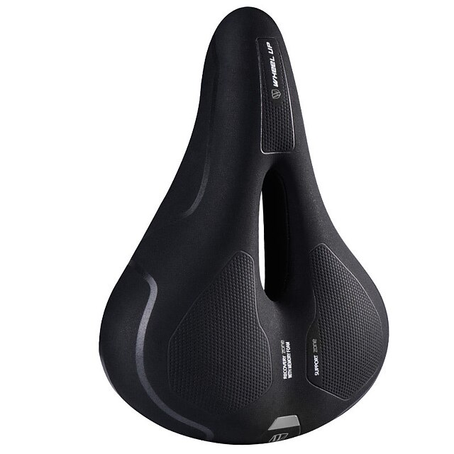 Wheel up Bike Saddle / Bike Seat Breathable Wearproof Soft Professional PU Leather Sponge Steel Cycling Road Bike Mountain Bike MTB Recreational Cycling Black / Ergonomic
Wheel up Bike Saddle / Bike Seat Breathable Wearproof Soft Professional PU Leather Sponge Steel Cycling Road Bike Mountain Bike MTB Recreational Cycling Black / Ergonomic