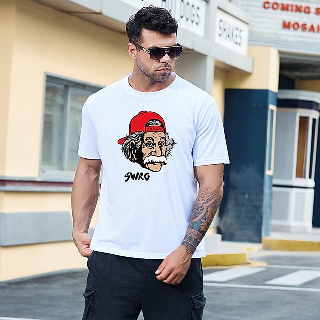 Men's T shirt Hot Stamping Cartoon Graphic Prints Human face Crew Neck Street Casual Print Short Sleeve Tops Basic Fashion Designer Big and Tall White Black Khaki
Men's T shirt Hot Stamping Cartoon Graphic Prints Human face Crew Neck Street Casual Print Short Sleeve Tops Basic Fashion Designer Big and Tall White Black Khaki