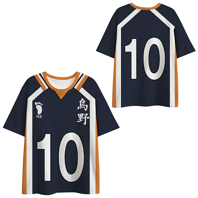 Inspired by Haikyuu Hinata ShoYou T-shirt Cartoon 100% Polyester Anime Harajuku Graphic Kawaii T-shirt For Men's / Women's / Couple's
Inspired by Haikyuu Hinata ShoYou T-shirt Cartoon 100% Polyester Anime Harajuku Graphic Kawaii T-shirt For Men's / Women's / Couple's