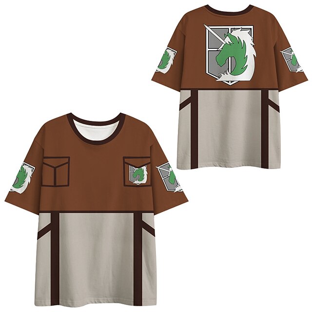 Inspired by Attack on Titan Levi·Ackerman T-shirt Cartoon 100% Polyester Anime Harajuku Graphic Kawaii T-shirt For Men's / Women's / Couple's
Inspired by Attack on Titan Levi·Ackerman T-shirt Cartoon 100% Polyester Anime Harajuku Graphic Kawaii T-shirt For Men's / Women's / Couple's